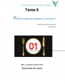 Como se preparó esa comida desde inicio a fin.