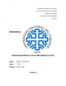 Desmanicomialización: entre la salud mental y el arte.