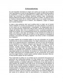 Antecedentes de la politica.