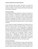 Contratos y disposiciones de deuda a largo plazo.