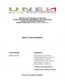 Orden y desplazamiento.