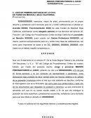 MEDIOS PREPARATORIOS A JUICIO IMPAGO TERRENO.