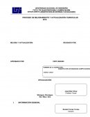 PROCESO DE MEJORAMIENTO Y ACTUALIZACIÓN CURRICULAR 2015