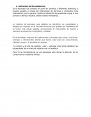 Definición de Mercadotecnia.