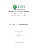 La violencia virtual-CONSEJO SOBRE LAS COMUNICACIONES Y MEDIOS