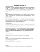 DEMANDA Y SUS PARTES