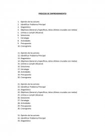 PROCESO DE EMPRENDIMIENTO.. Página 1