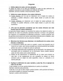 Preguntas Defina objeto de costo y de tres ejemplos.