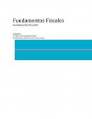 Fundamentos Fiscales.