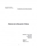 Historia de la Educación Chilena.