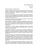 Principo e unidad y lo real de eduardo nicol.