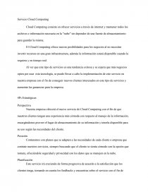 Servicio Cloud Computing.. Página 1
