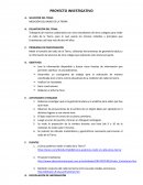 PROYECTO INVESTIGATIVO.