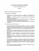 DESARROLLO Y PLANIFICACION.