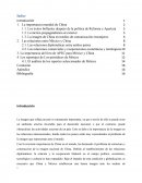 Relacion entre Mexico y cChina