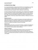 La guerra de los chips.