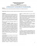 INFORME DE LABORATORIO DE LA PRÁCTICA DE ORIFICIO.