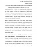 ERROR DE COMPRESION CULTURALMENTE POR MIEMBROS DE LAS COMUNIDADES CAMPESINAS Y NATIVAS