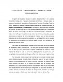 CONTEXTO ESCOLAR INTERNO Y EXTERNO DEL JARDÍN GABINO BARREDA.