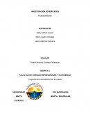 Ejemplo de Prueba Sensorial.