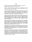 Profesor de Política Internacional y Economía en el departamento de Ciencia Política y Gobierno. Su libro mas reciente es orden mundial liberal en crisis. La elección entre la imposición y la moderación.