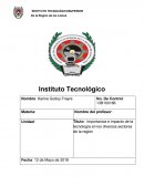 Importancia e impacto de la tecnología en los diversos sectores de la región.