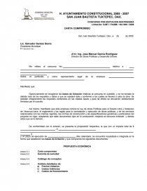 Formato de carta compromiso.. Página 1