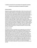 Evolución de los principios de la separación de poderes.