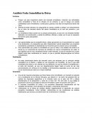 Análisis Foda Inmobiliaria Deisa