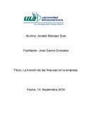 La función de las finanzas en la empresa.