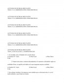 Actividad de retroalimentación. La administración como disciplina