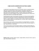 COMO HACER UN GENERADOR ELECTRICO CASERO