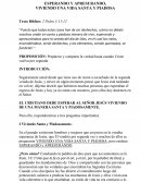ESPERANDO Y APRESURANDO, VIVIENDO UNA VIDA SANTA Y PIADOSA