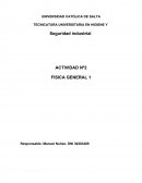 Actividad de fisica general