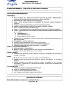 PUESTO DE TRABAJO: ASISTENTE DE RECURSOS HUMANOS