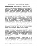 PRINCIPIOS DE LA EQUIPARTICION DE LA ENERGIA