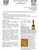 DESTILACION SIMPLE, FRACCIONADA, POR ARRASTRE DE VAPOR Y EXTRACCION