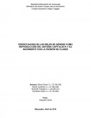 PERPETUACION DE LOS ROLES DE GÉNERO COMO REPRODUCCIÓN DEL SISTEMA CAPITALISTA Y SU NACIMIENTO CON LA DIVISIÓN DE CLASES