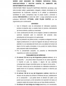 SEÑOR JUEZ SEGUNDO DE PRIMERA INSTANCIA PENAL, NARCOACTIVIDAD Y DELITOS CONTRA EL AMBIENTE DEL DEPARTAMENTO DE GUATEMALA..