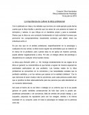 La importancia de cultivar la ética profesional