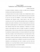 Ensayo Unidad I Fundamentos Teórico-Metodológicos de la Sociología