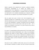 Gobiernos divididos.