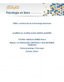 LA PSICOLOGÍA CIENTÍFICA Y SUS SISTEMAS TEÓRICOS