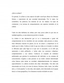 En general, la cultura es una especie de tejido social que abarca las distintas formas y expresiones de una sociedad determinada