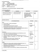 SESIÓN DE APRENDIZAJE 2016