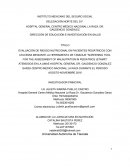 EVALUACIÓN DE RIESGO NUTRICIONAL EN PACIENTES PEDIÁTRICOS CON LEUCEMIA MEDIANTE LA HERRAMIENTA DE TAMIZAJE “SCREENING TOOL FOR THE ASSESSMENT OF MALNUTRITION IN PEDIATRICS (STAMP)” ATENDIDOS EN LA UMAE HOSPITAL GENERAL DR. GAUDENCIO GONZALEZ GARZA C