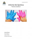 Informe De Química “Polímero Sintético”