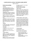 Estructura interna y externa de la novela "San Manuel Bueno, Mártir"