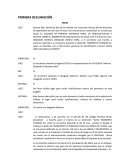 Audiencia de primera declaracion