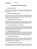 Falacias del Razonamiento Moral